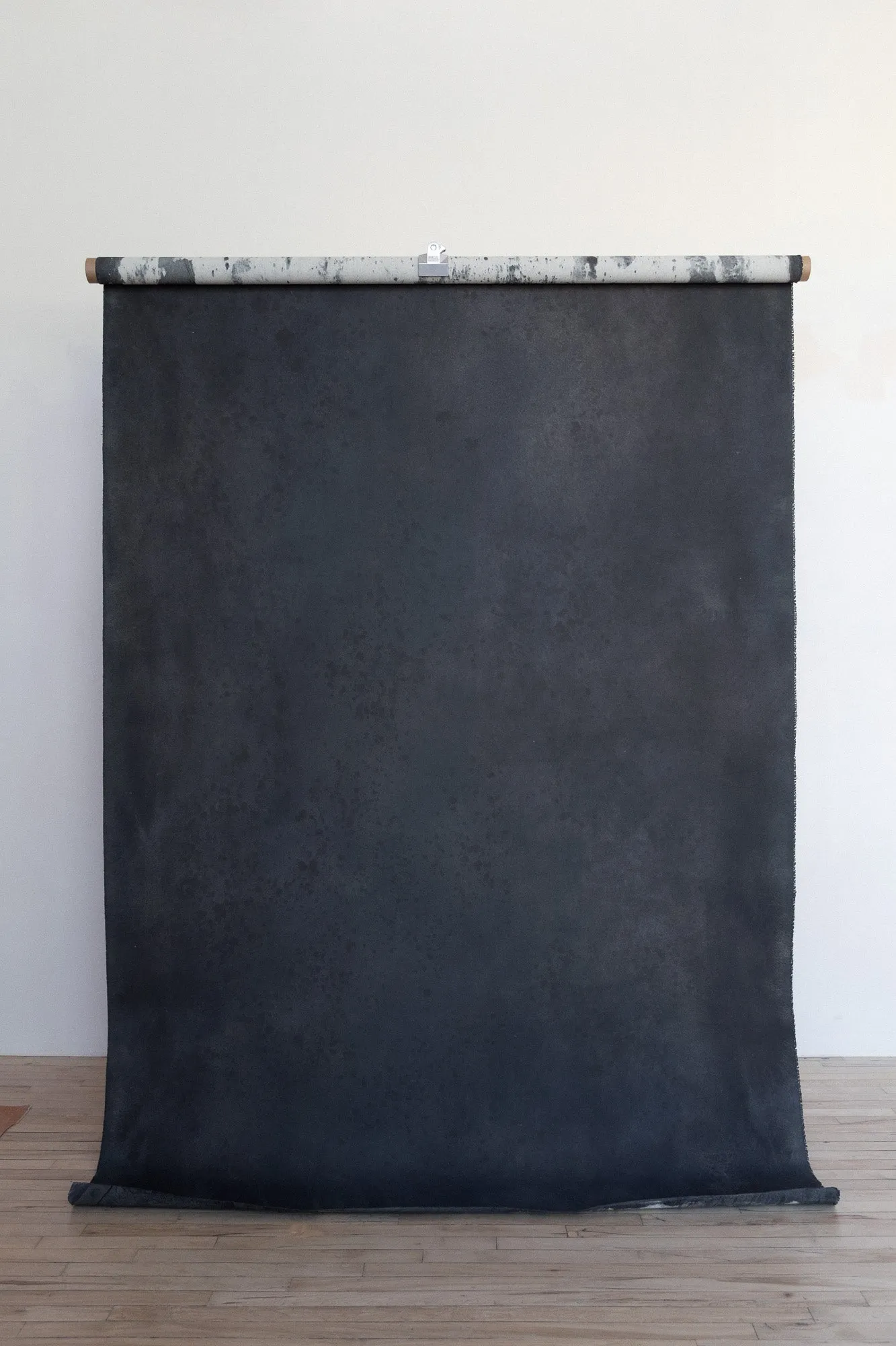 Black Bloom #0767 Large Painted Canvas Backdrop