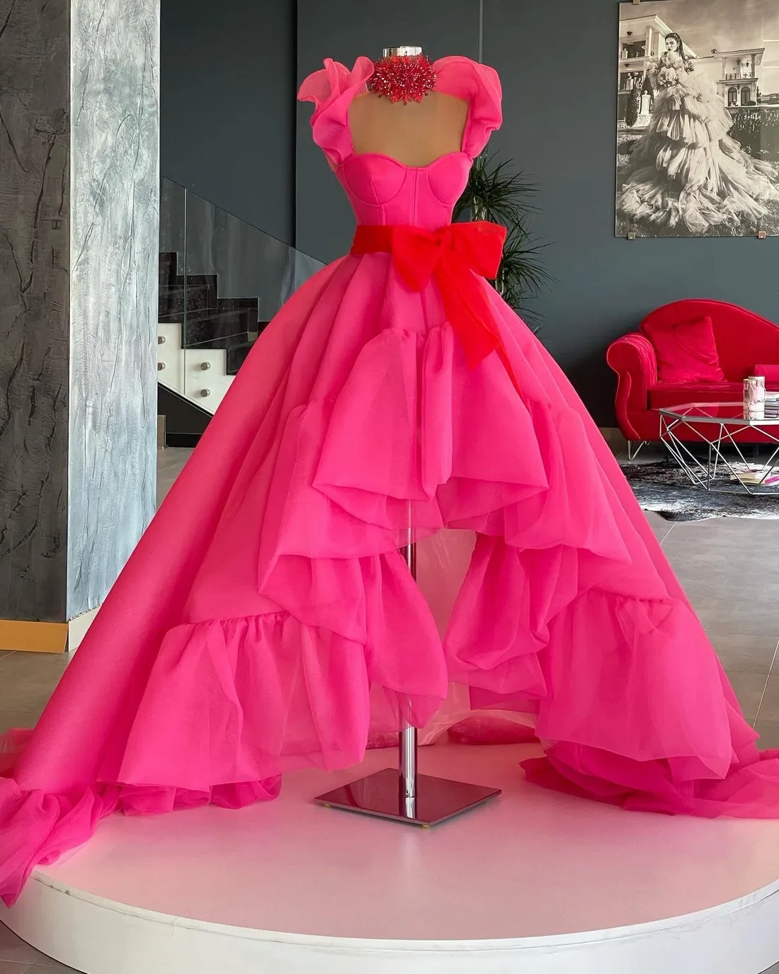 Charley Luxury Pink   Evening Dress