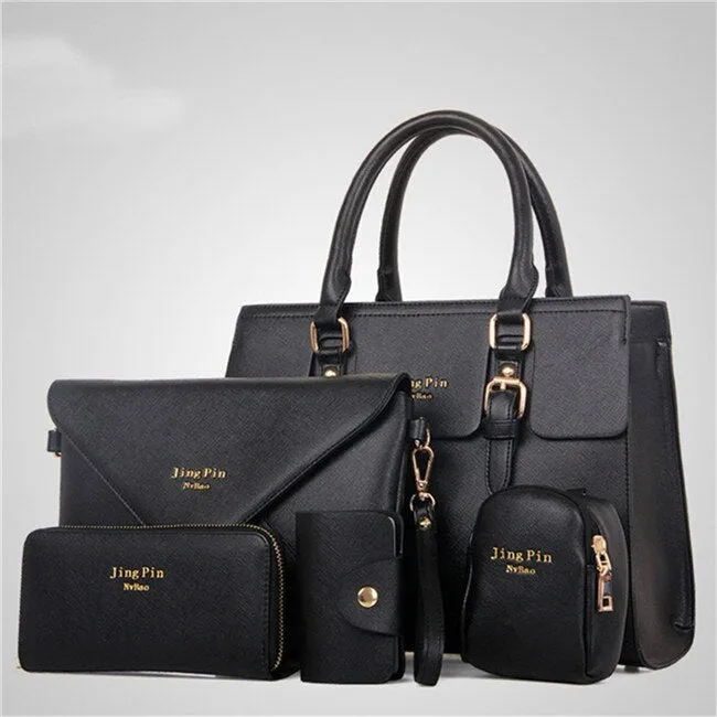Classic Shoulder Faux Leather Messenger Bag
