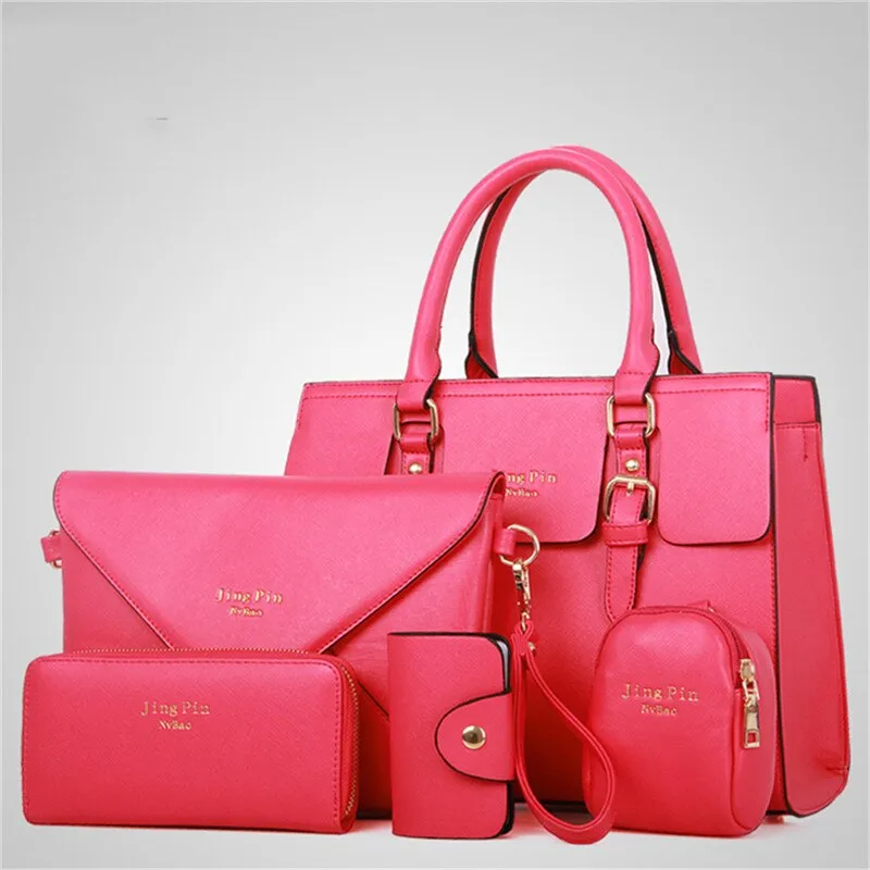 Classic Shoulder Faux Leather Messenger Bag