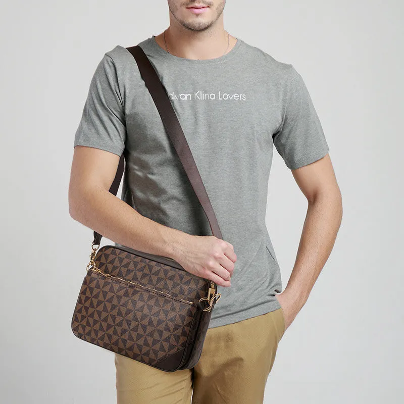 Classic Smaill 3 Pcs Crossbody Bag Set Unisex Clutch Purse Set