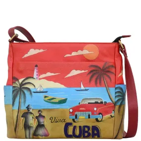 Crossbody with Side Pockets - 8356