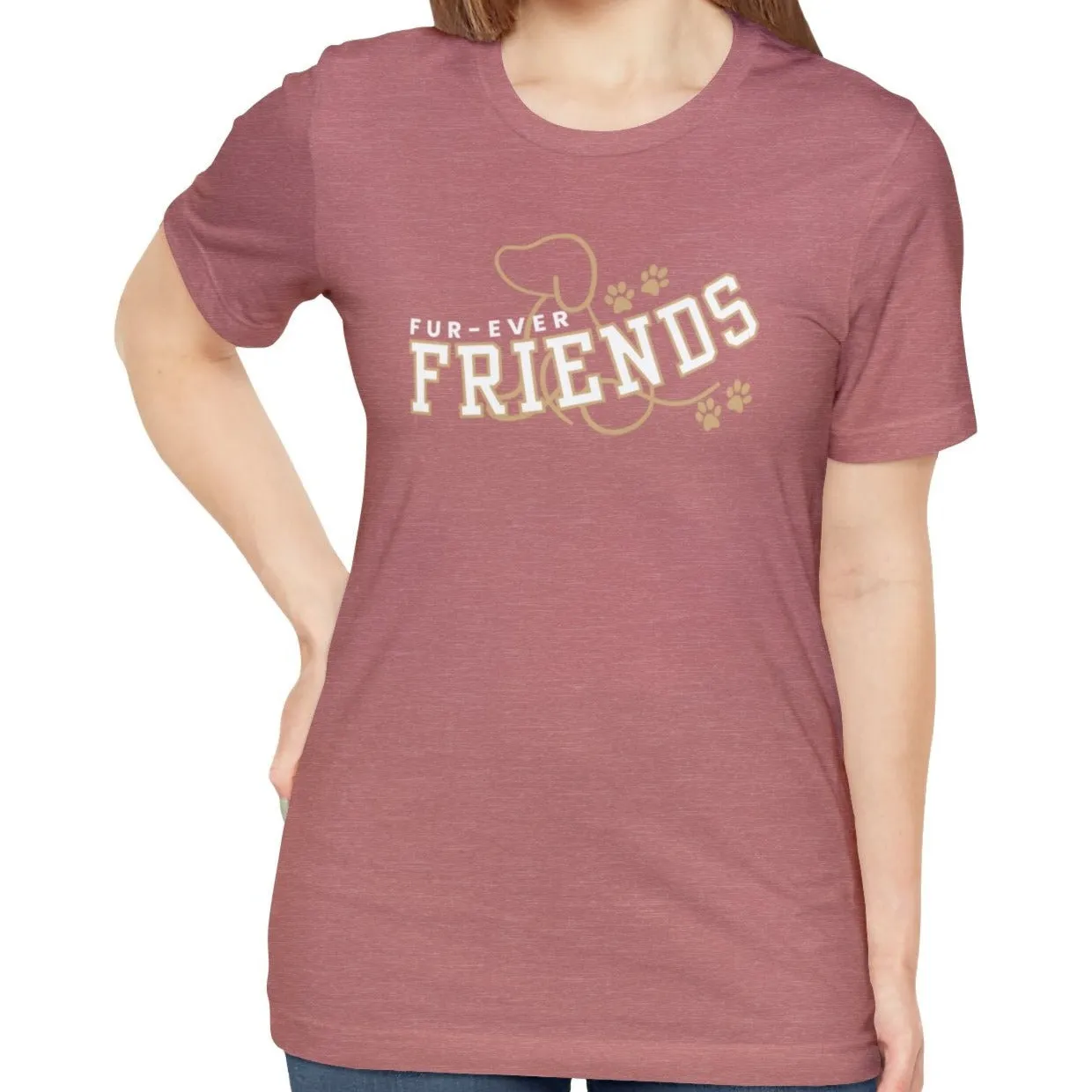 Fur-ever Friends Women's Bella Canvas T-Shirt