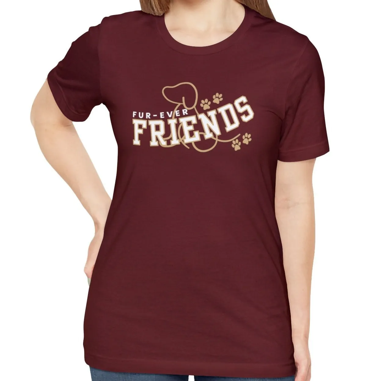 Fur-ever Friends Women's Bella Canvas T-Shirt