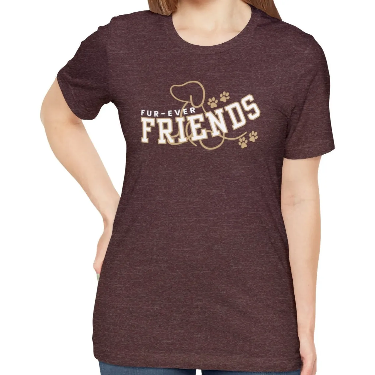 Fur-ever Friends Women's Bella Canvas T-Shirt