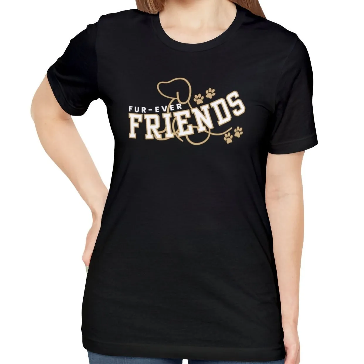 Fur-ever Friends Women's Bella Canvas T-Shirt