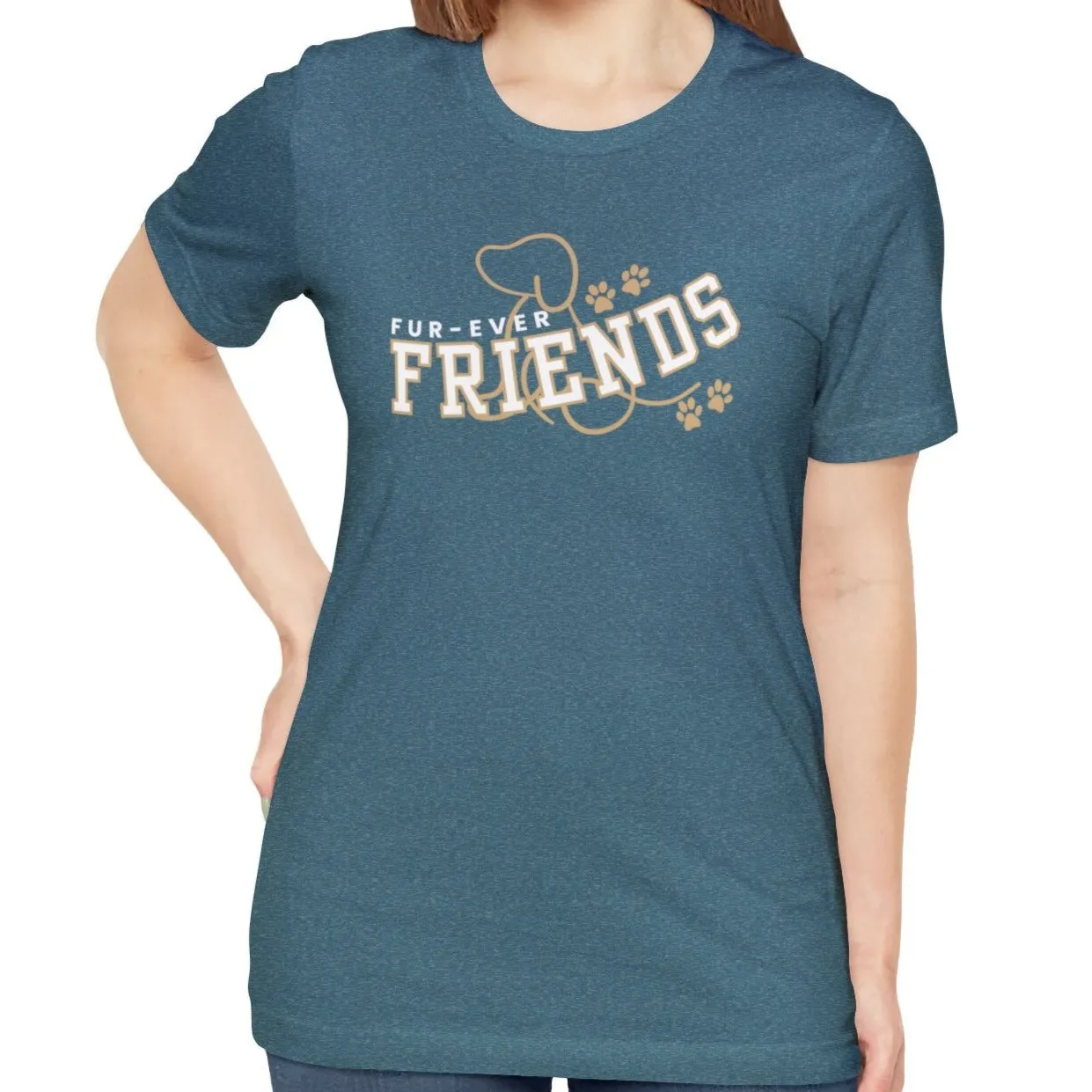 Fur-ever Friends Women's Bella Canvas T-Shirt