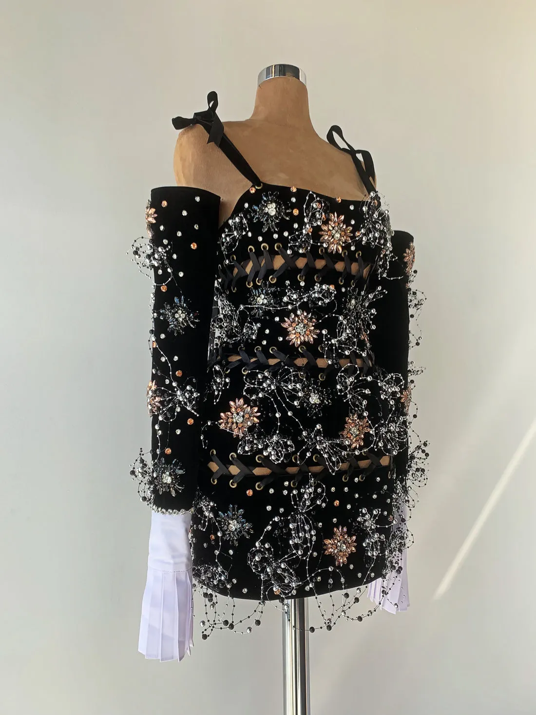 Kamryn Beautiful Black Evening Dress