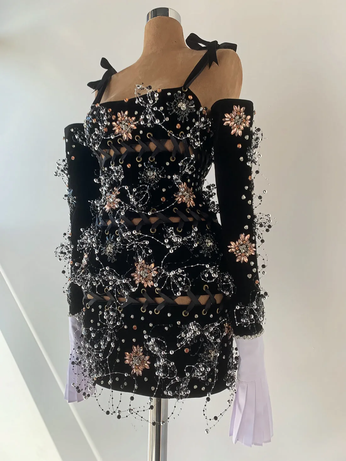 Kamryn Beautiful Black Evening Dress