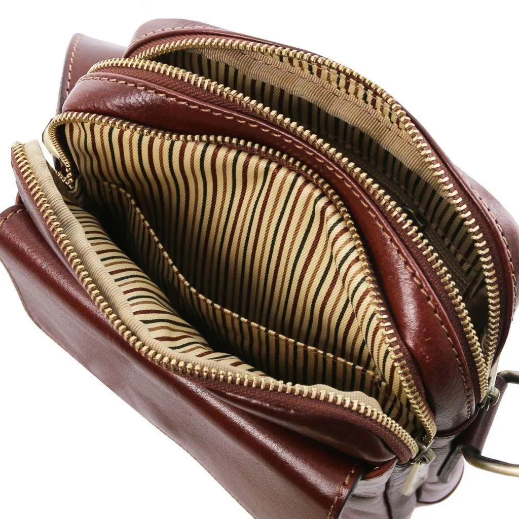 Larry - Leather Crossbody Bag | TL141915
