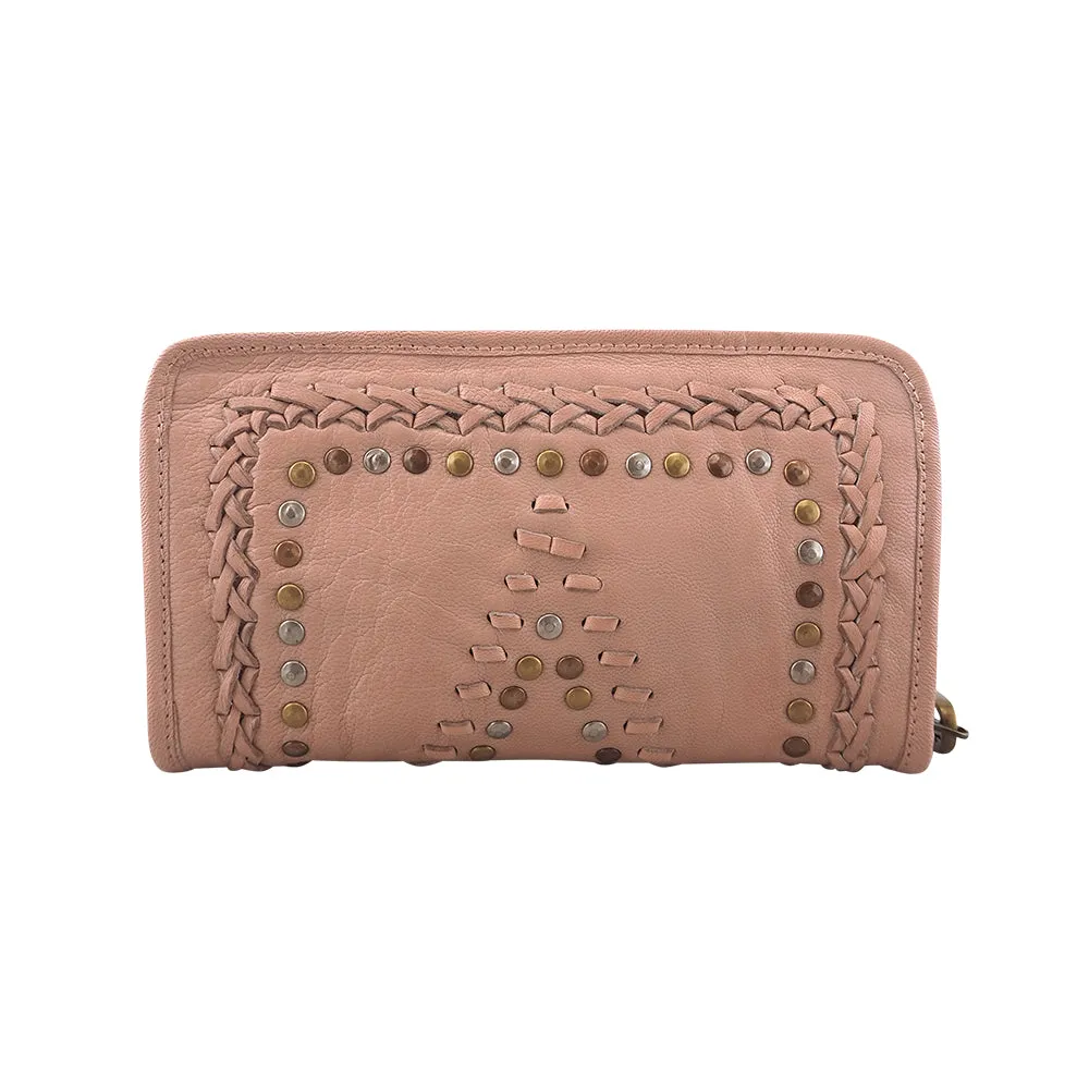 Mila Wallet | Misty Rose