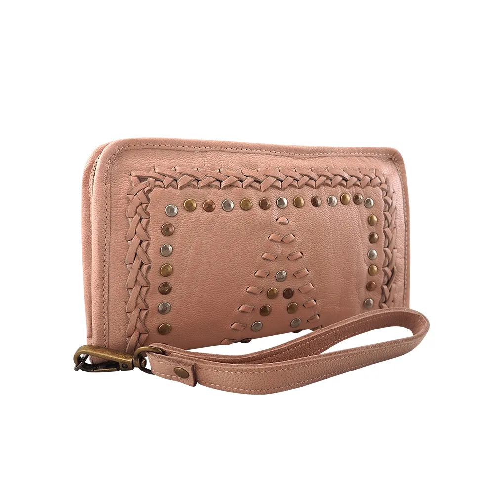 Mila Wallet | Misty Rose