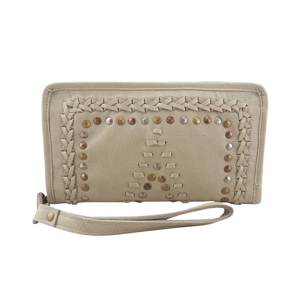 Mila Wallet | Misty Rose