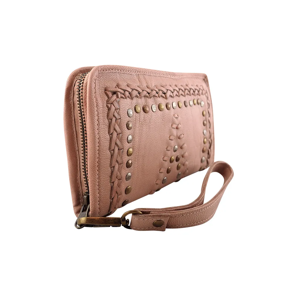 Mila Wallet | Misty Rose