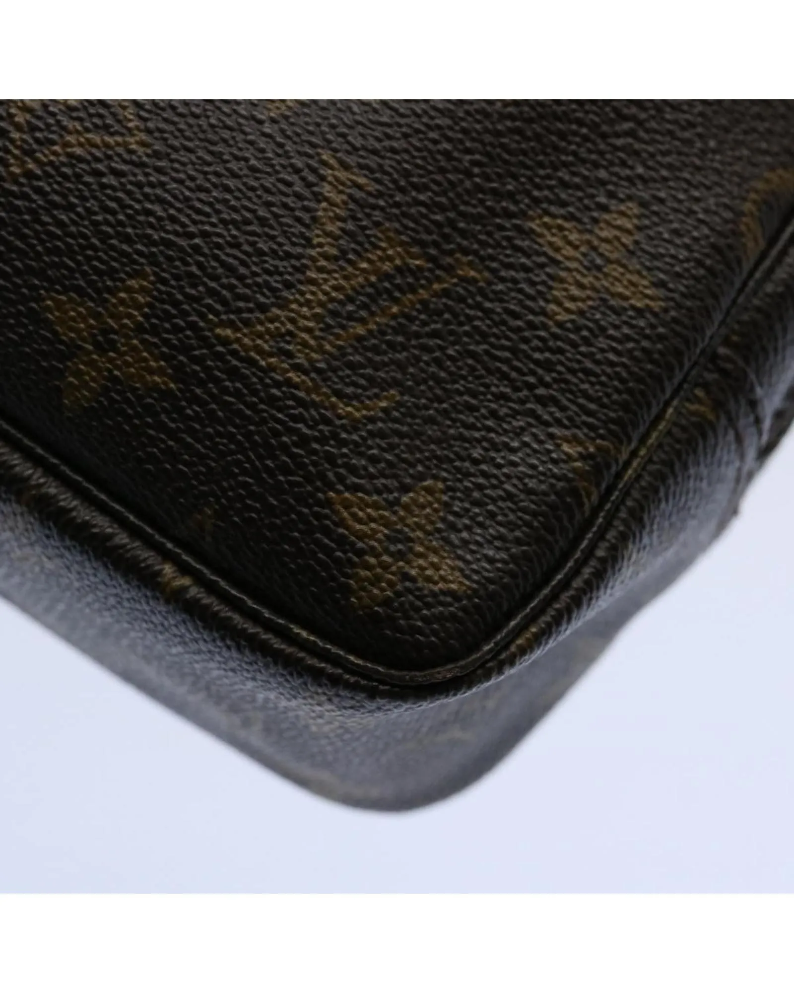 Monogram Canvas Clutch Bag with Accessories - French Made