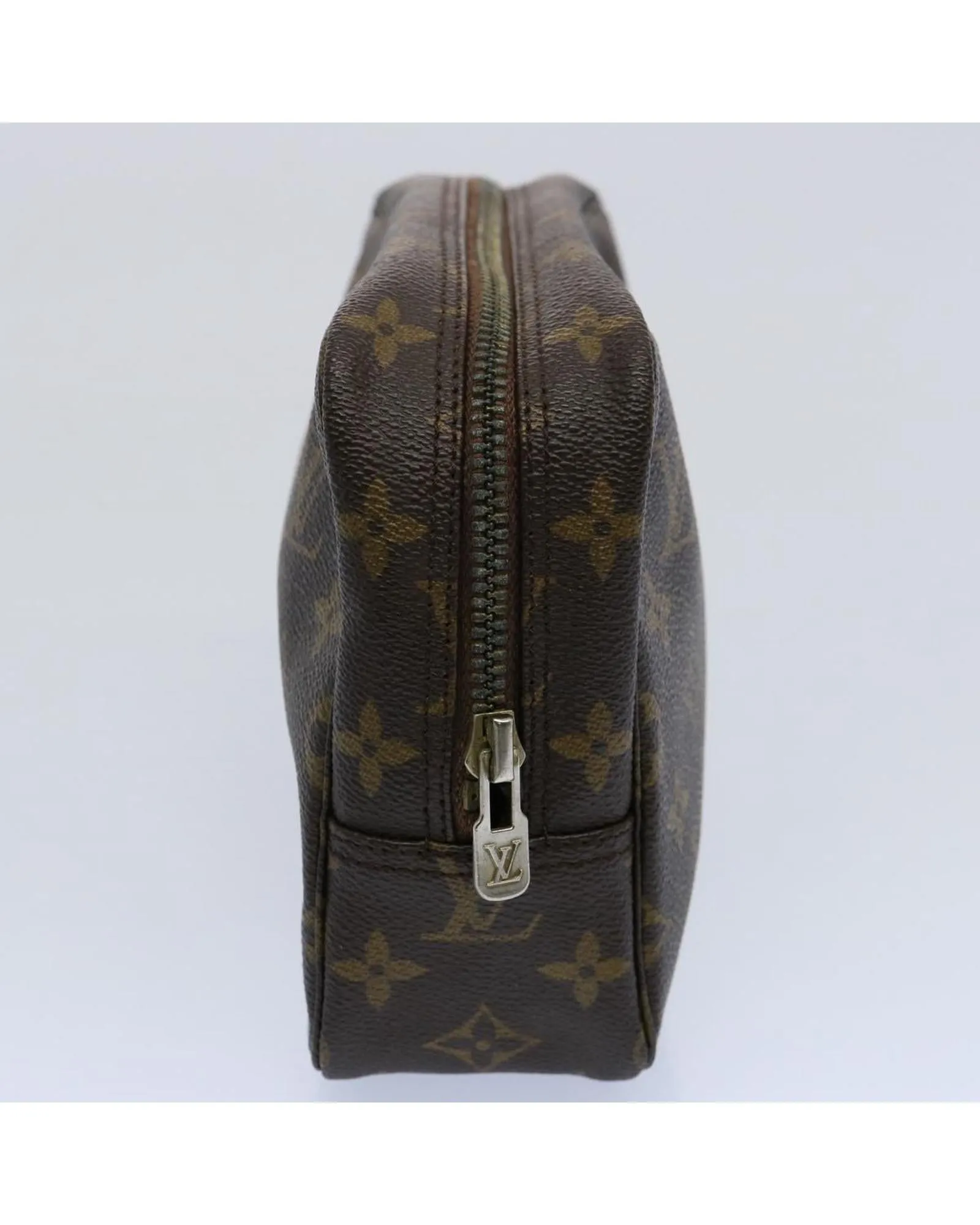 Monogram Canvas Clutch Bag with Accessories - French Made