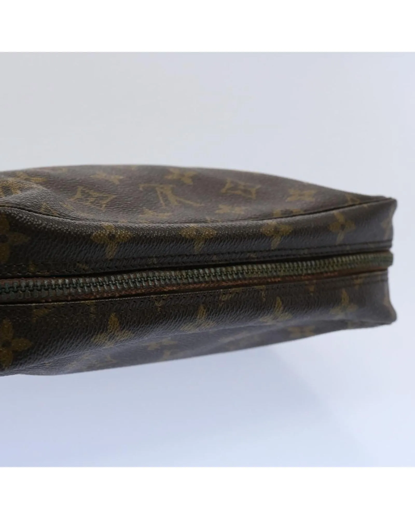 Monogram Canvas Clutch Bag with Accessories - French Made
