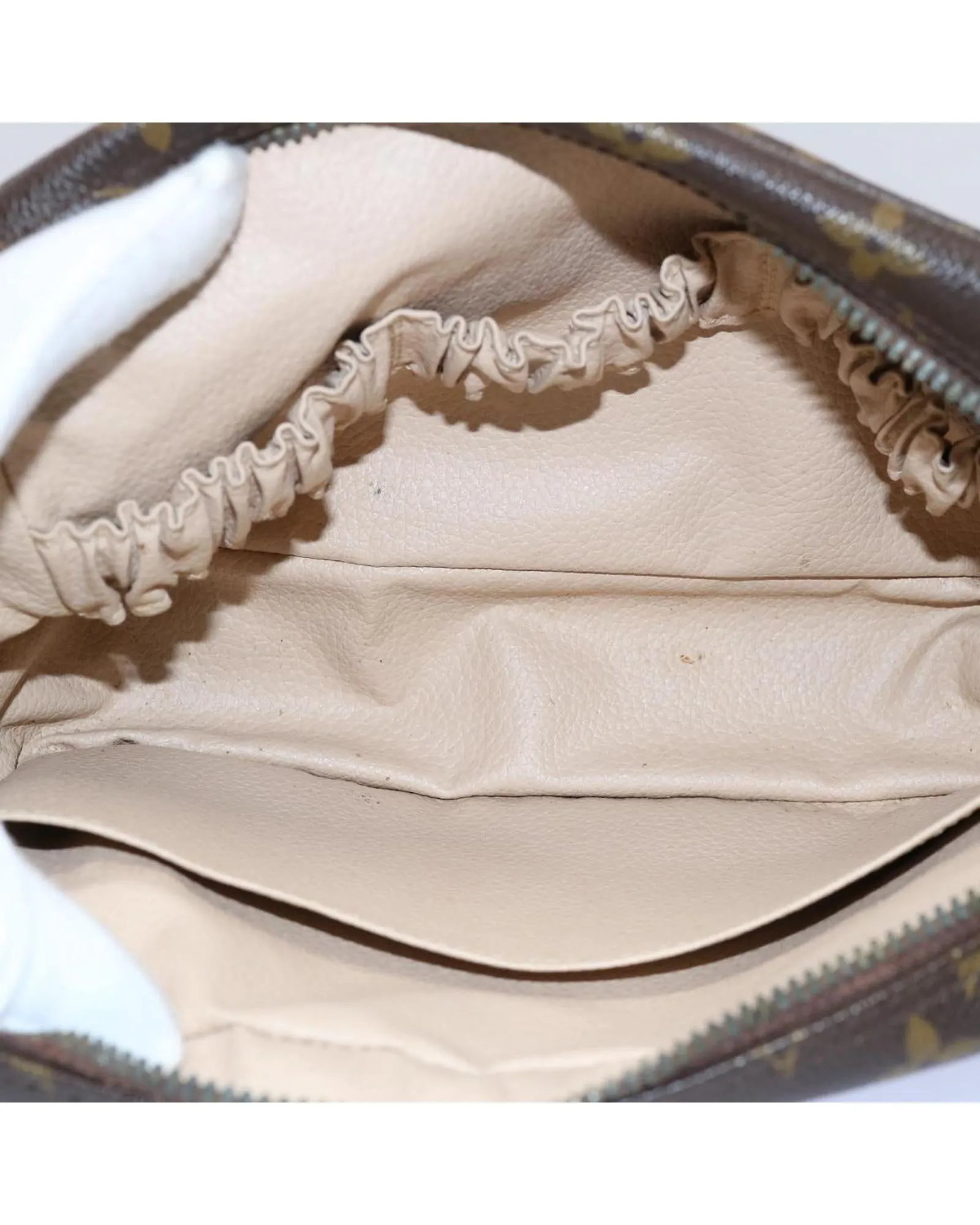 Monogram Canvas Clutch Bag with Accessories - French Made