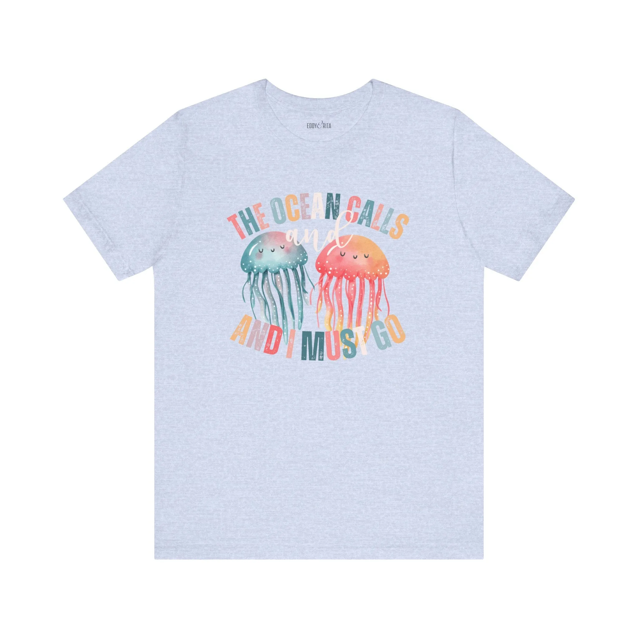 Ocean Calling Jellyfish Women's Bella Canvas Tee