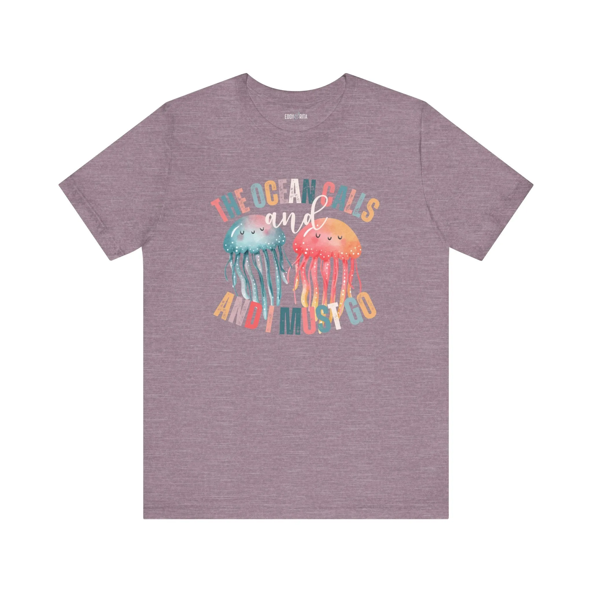 Ocean Calling Jellyfish Women's Bella Canvas Tee
