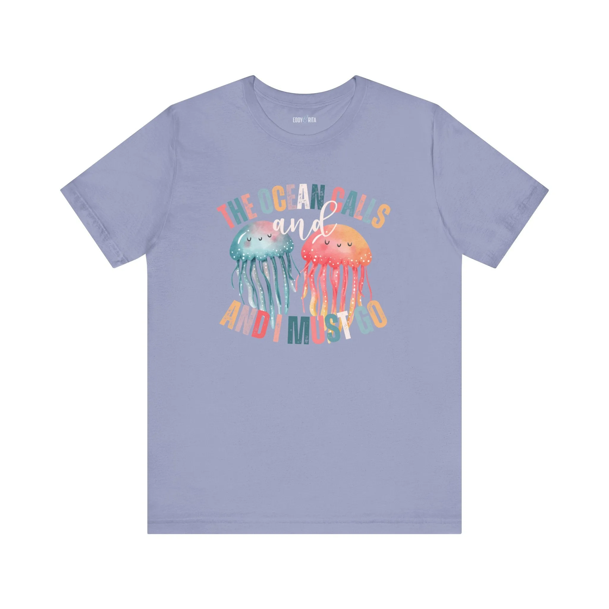 Ocean Calling Jellyfish Women's Bella Canvas Tee