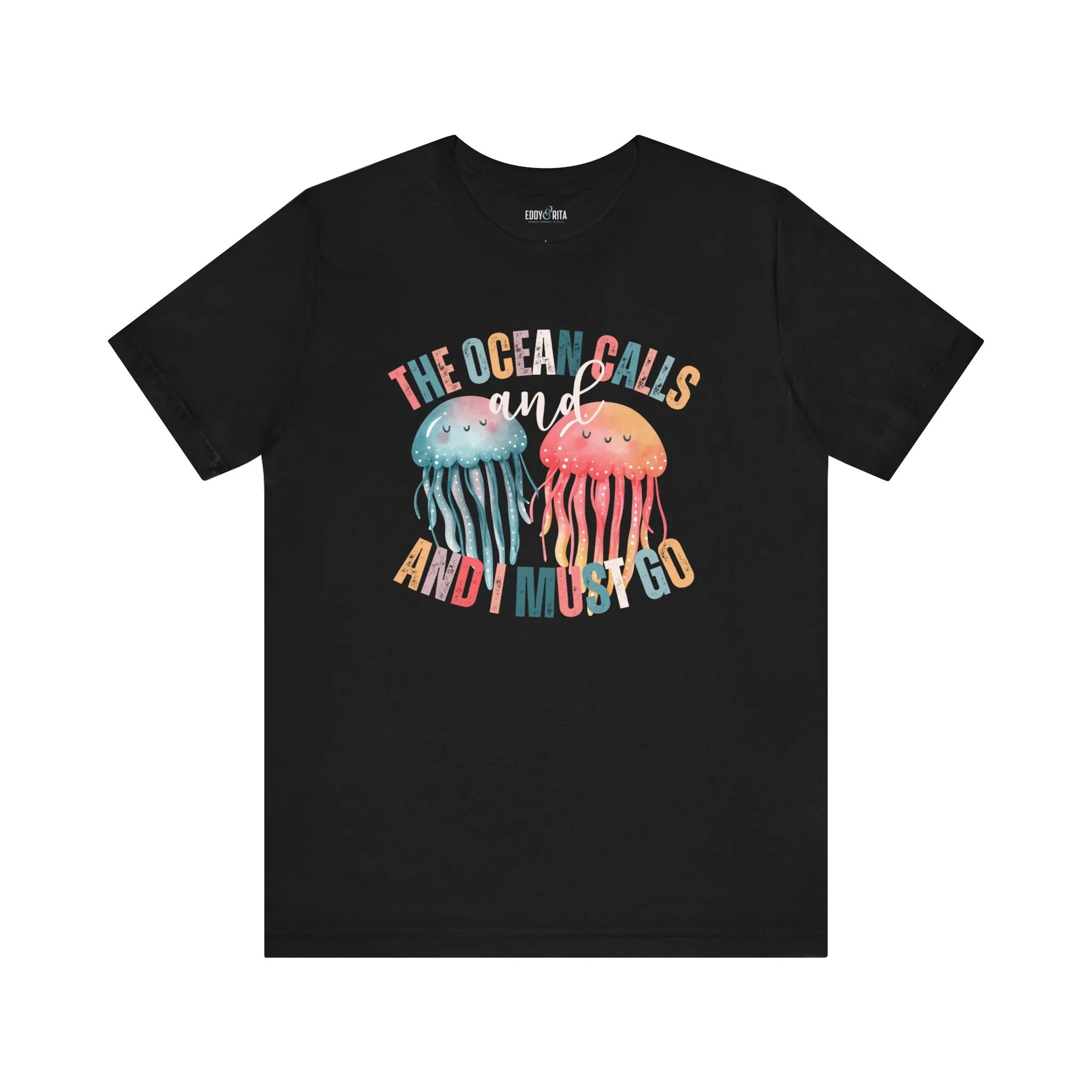 Ocean Calling Jellyfish Women's Bella Canvas Tee