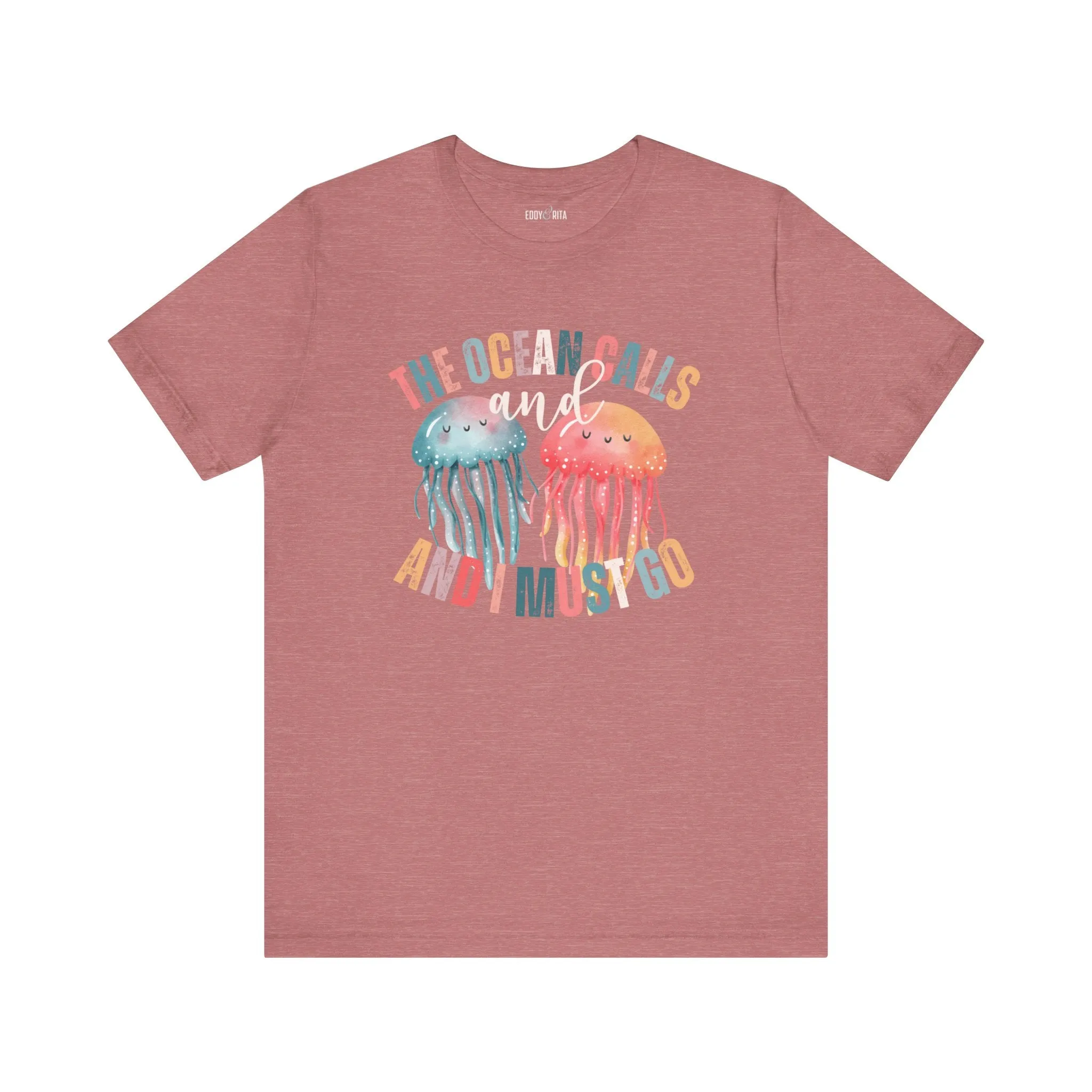 Ocean Calling Jellyfish Women's Bella Canvas Tee
