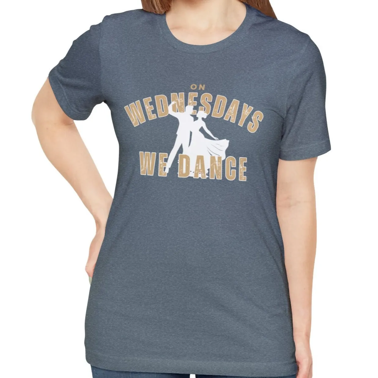 On Wednesdays We Dance Women's Bella Canvas T-Shirt