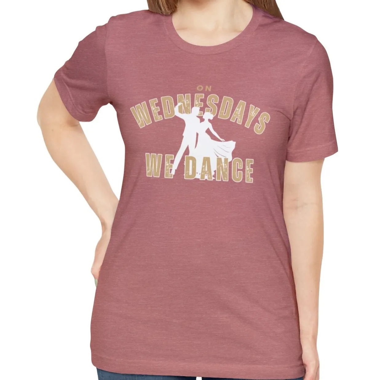 On Wednesdays We Dance Women's Bella Canvas T-Shirt