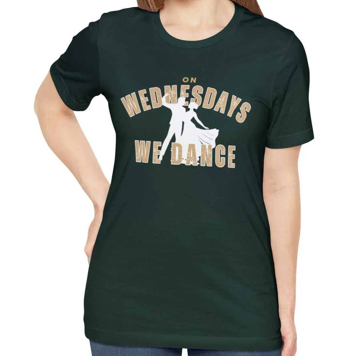 On Wednesdays We Dance Women's Bella Canvas T-Shirt