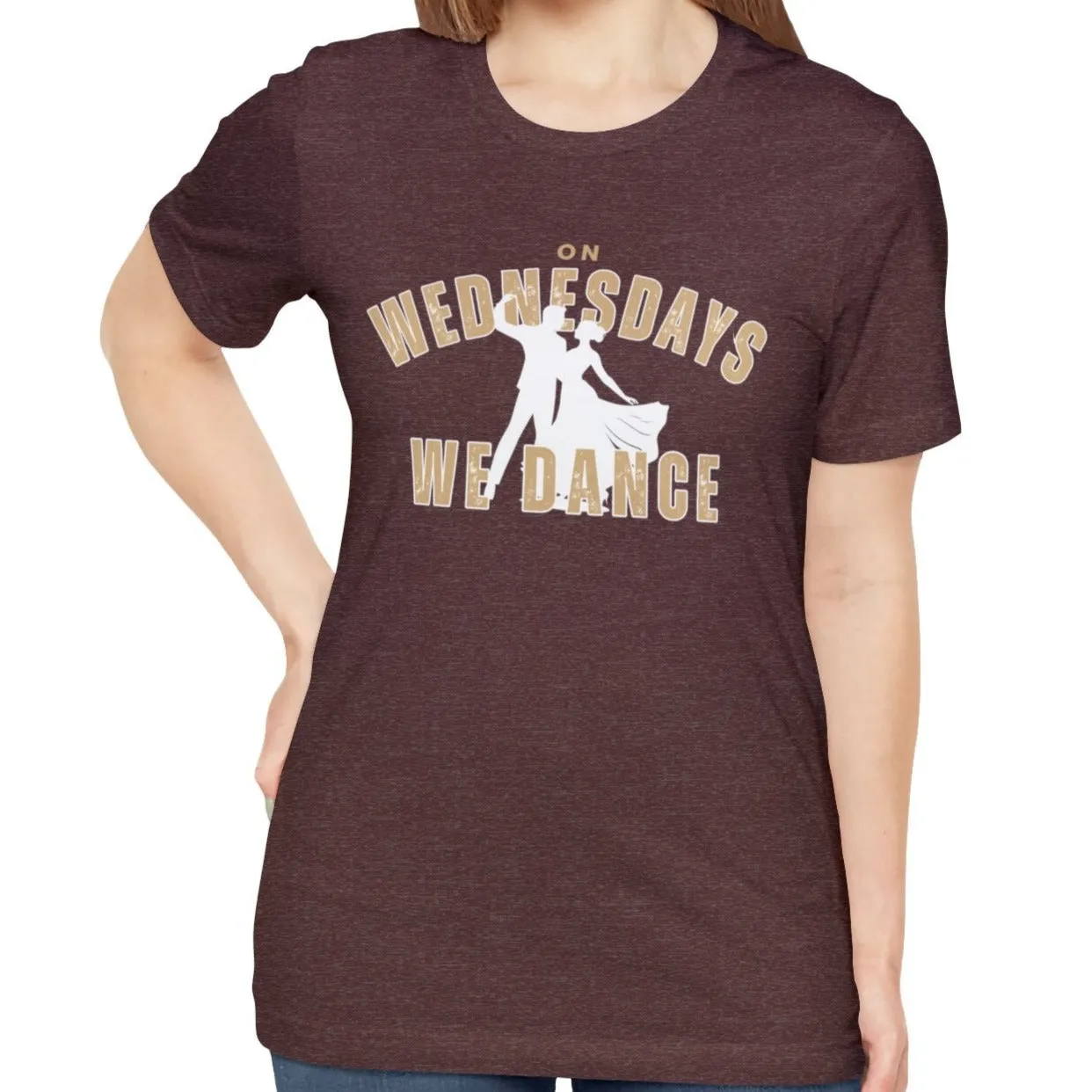 On Wednesdays We Dance Women's Bella Canvas T-Shirt