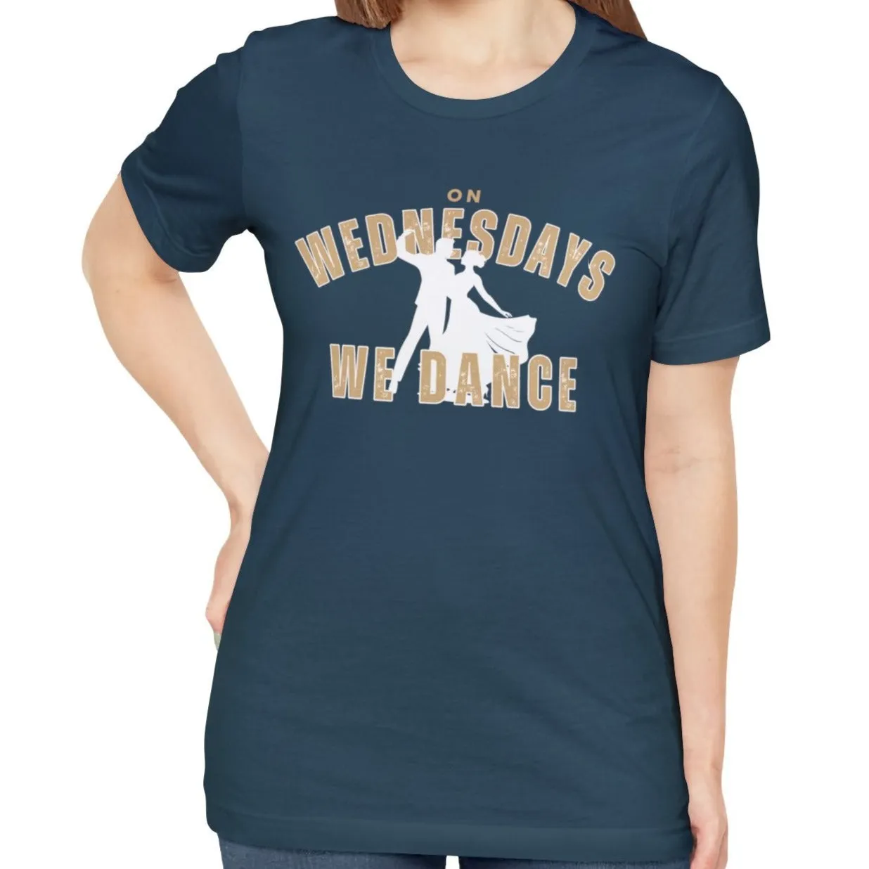 On Wednesdays We Dance Women's Bella Canvas T-Shirt