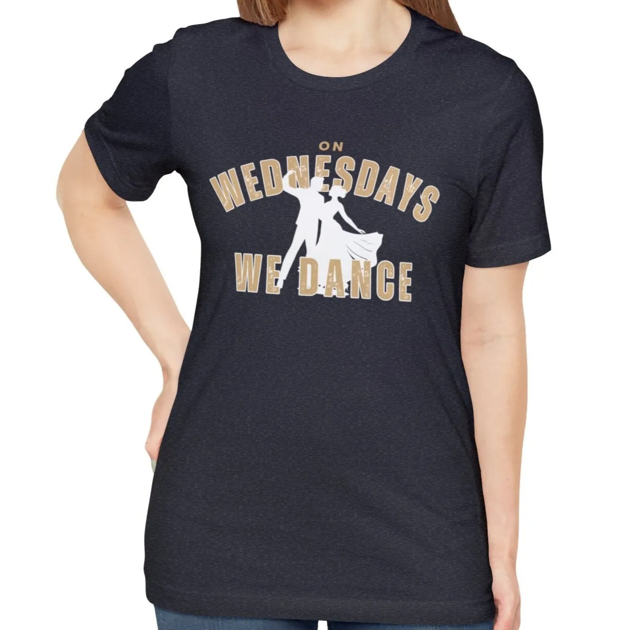 On Wednesdays We Dance Women's Bella Canvas T-Shirt