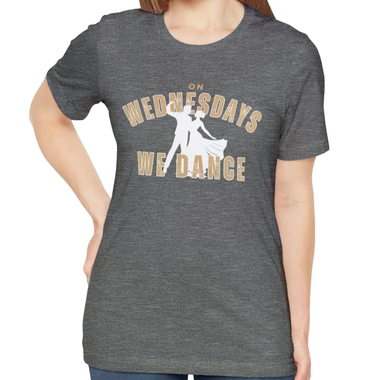 On Wednesdays We Dance Women's Bella Canvas T-Shirt