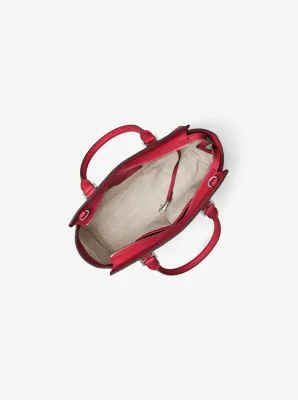 Selma Medium Saffiano Leather Satchel