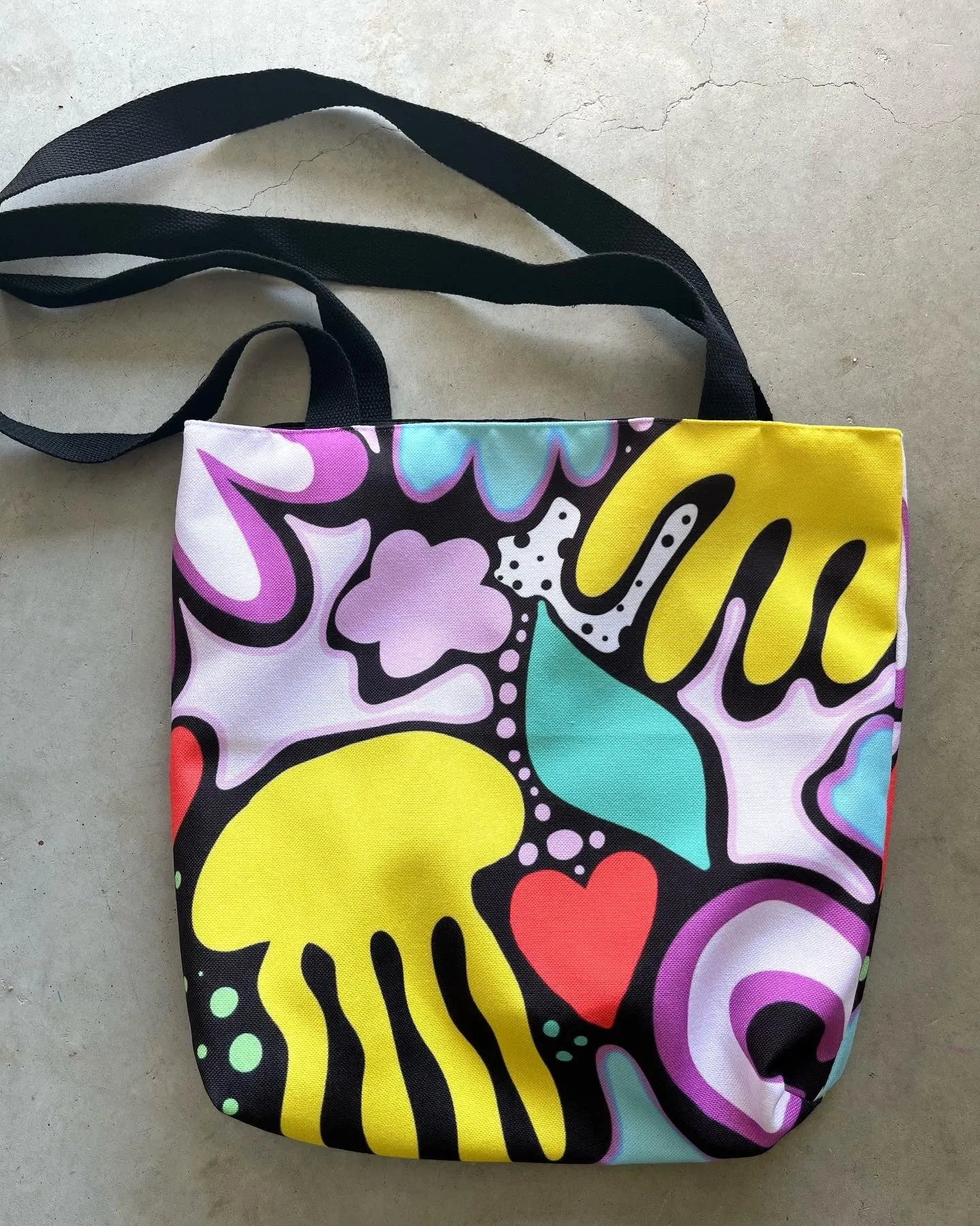 Shapes Arty Tote Bags (SMALL)
