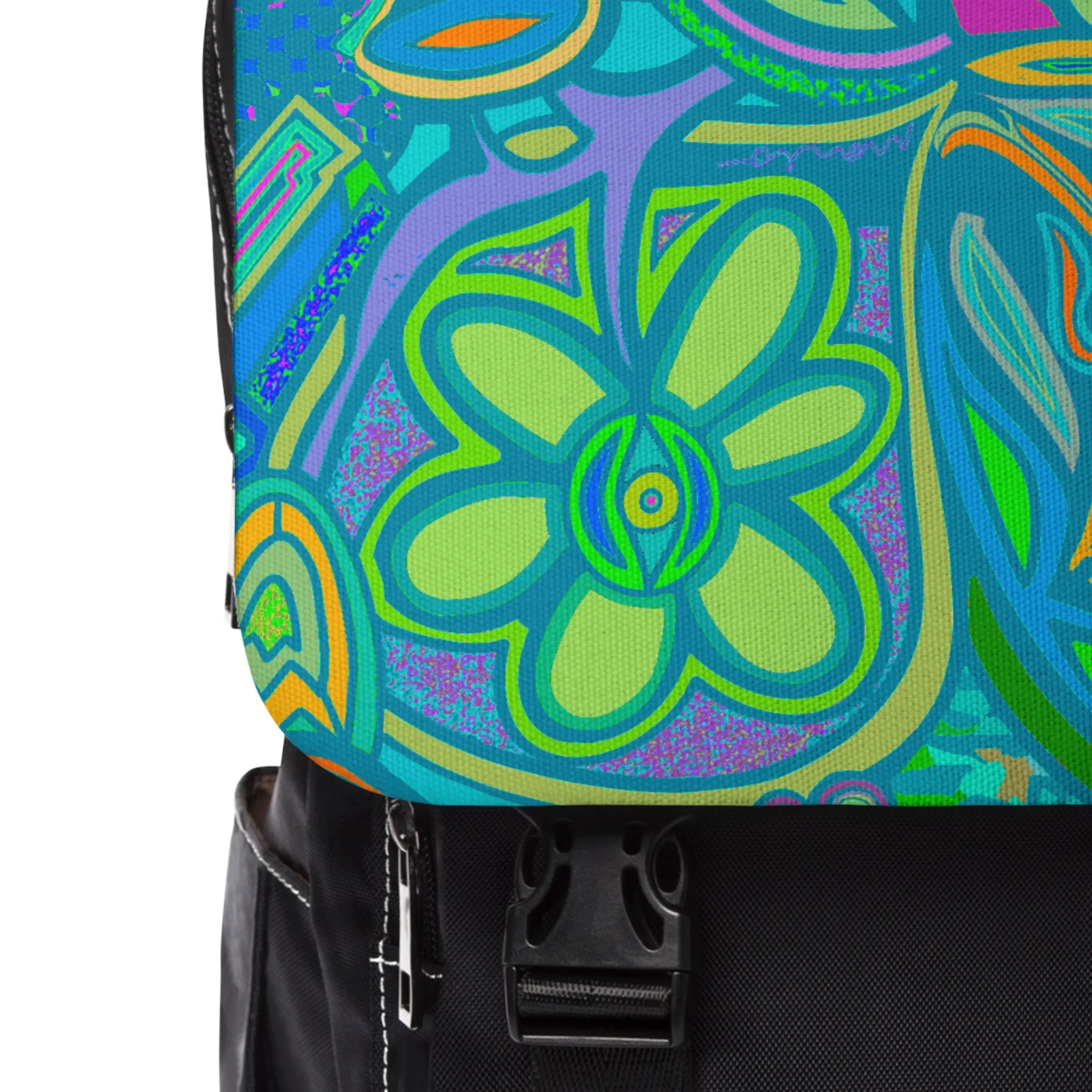 Simply Chaotic -- Casual Shoulder Backpack