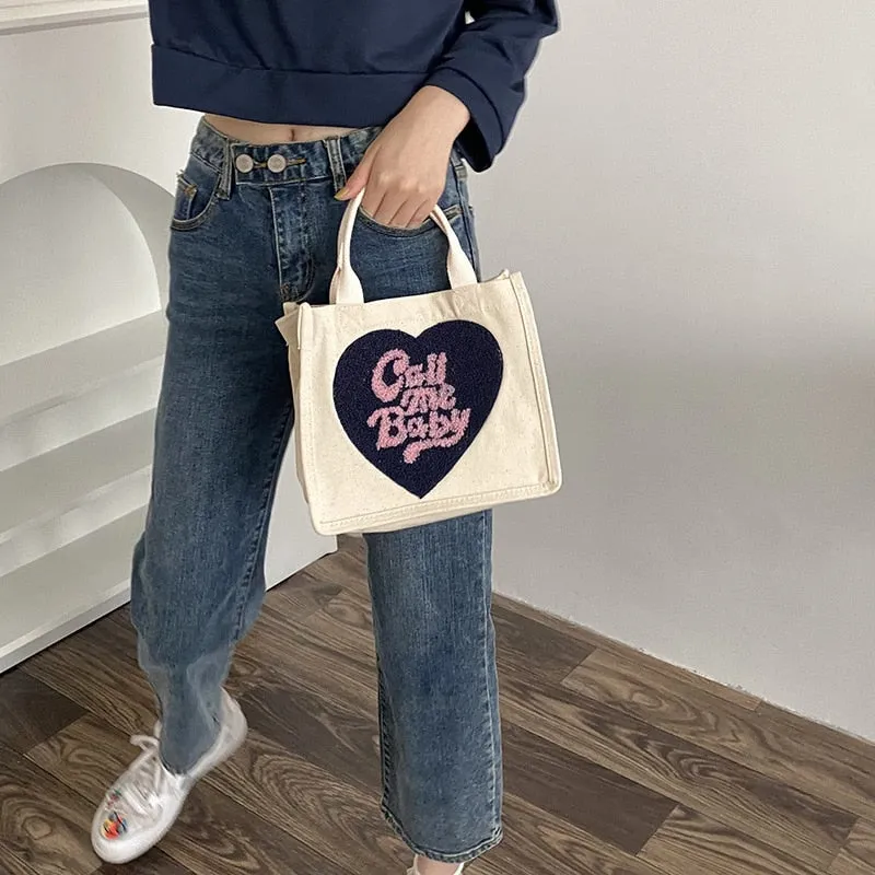 Sohiwoo 90s Aesthetic Eco Bag