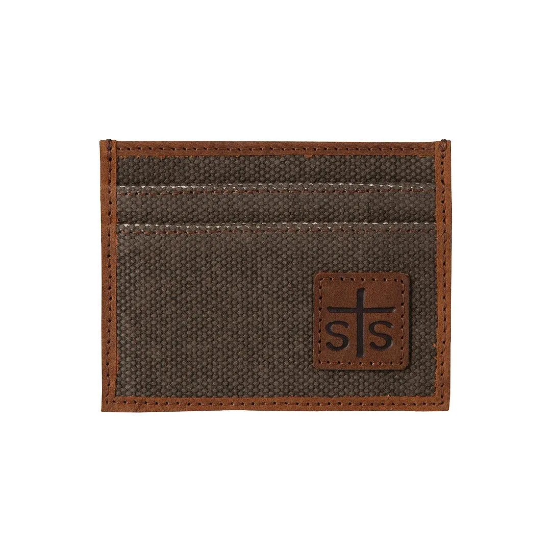 STS  Foreman Canvas Card Wallet STS61190
