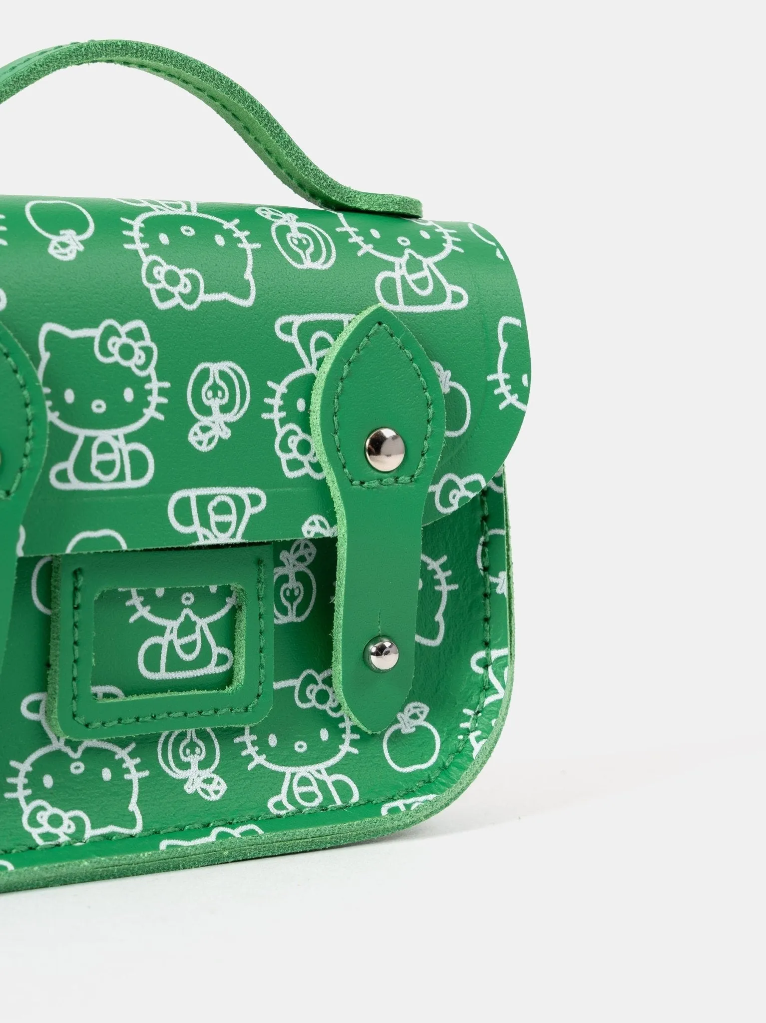 The Hello Kitty Micro Satchel - Apple Green