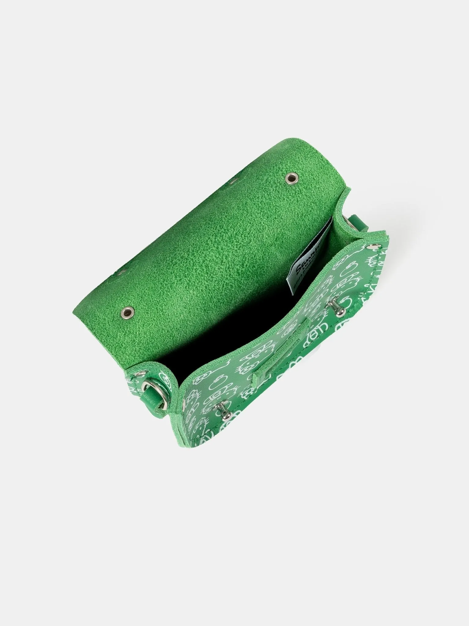 The Hello Kitty Micro Satchel - Apple Green