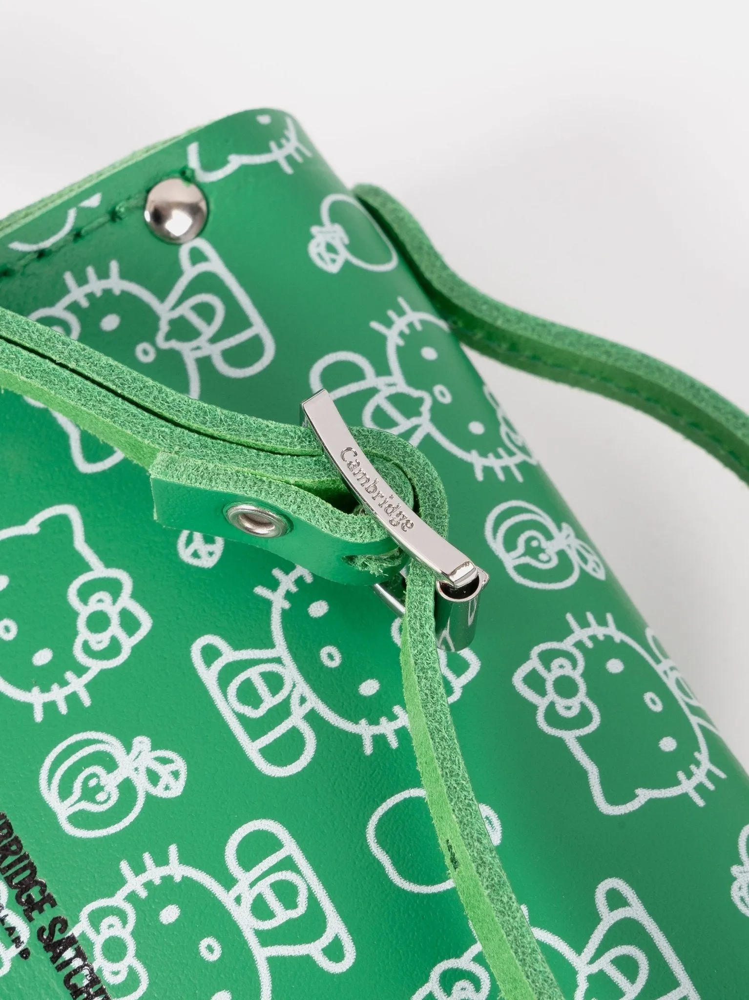 The Hello Kitty Micro Satchel - Apple Green