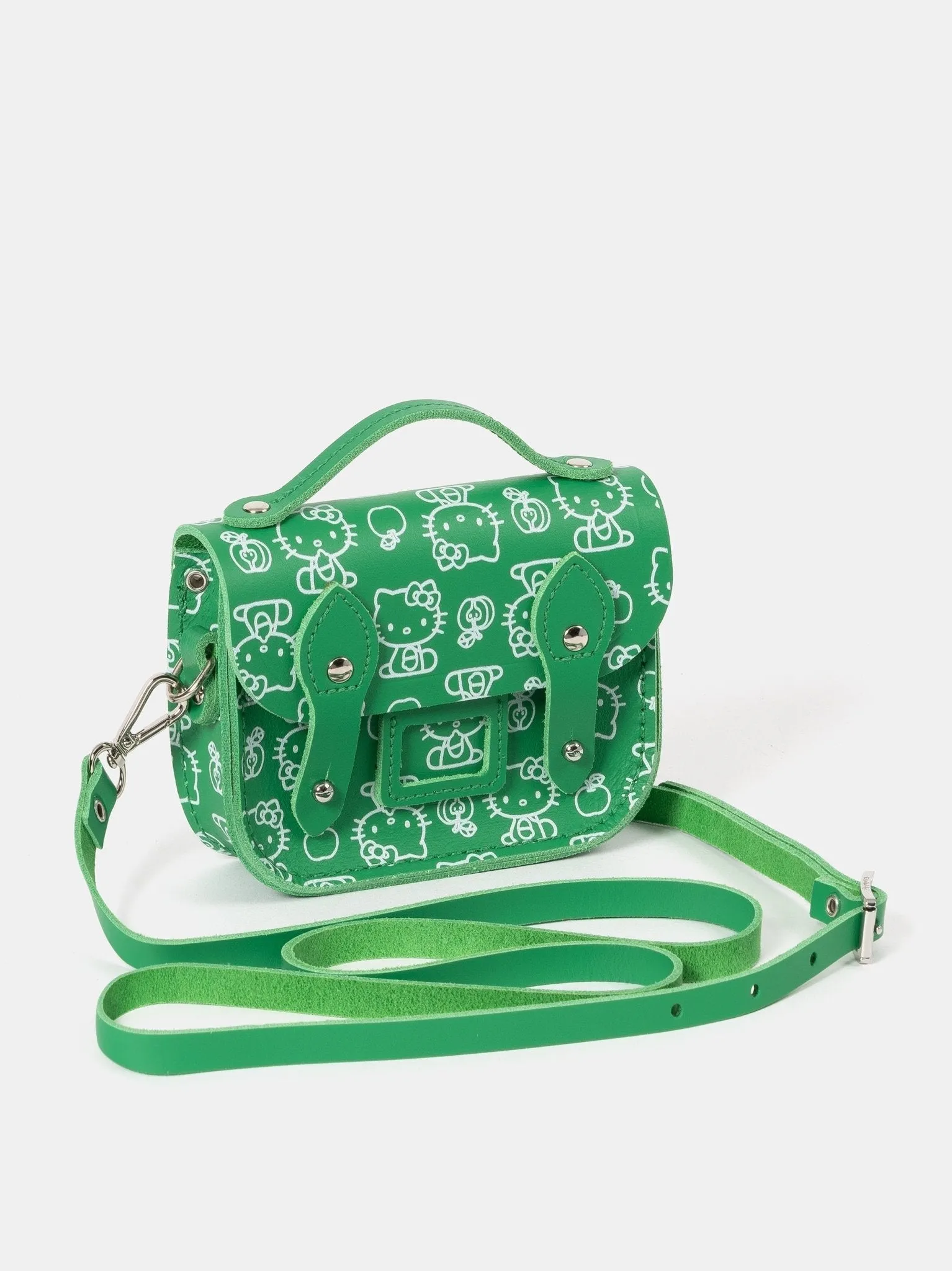 The Hello Kitty Micro Satchel - Apple Green