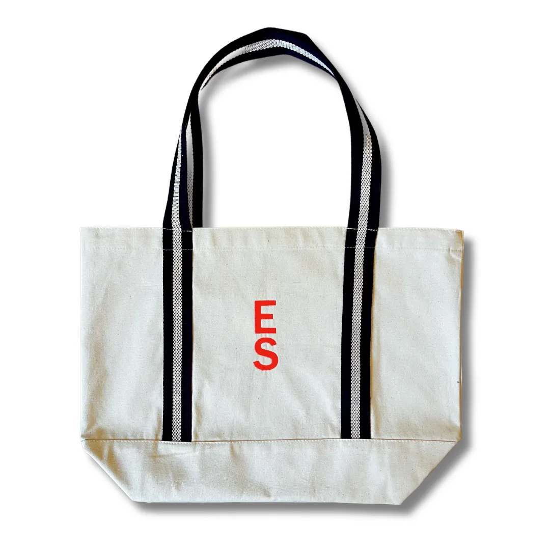 Tote Bag - Stacked Initials