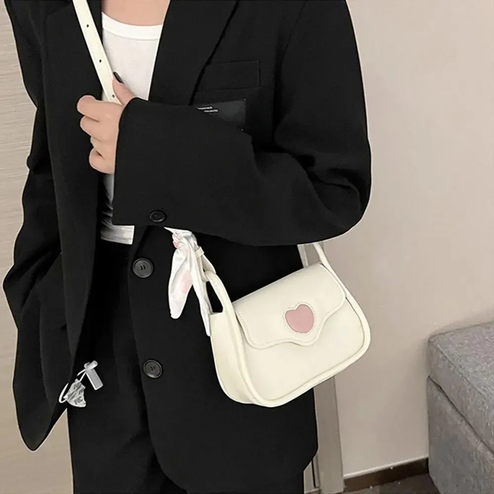 UAKISS  -  Fashion PU Leather Flap Underarm Bag Casual Women Shoulder Bags Travel Armpit Shopping Pouch Phone Pouch Handbag Clutch