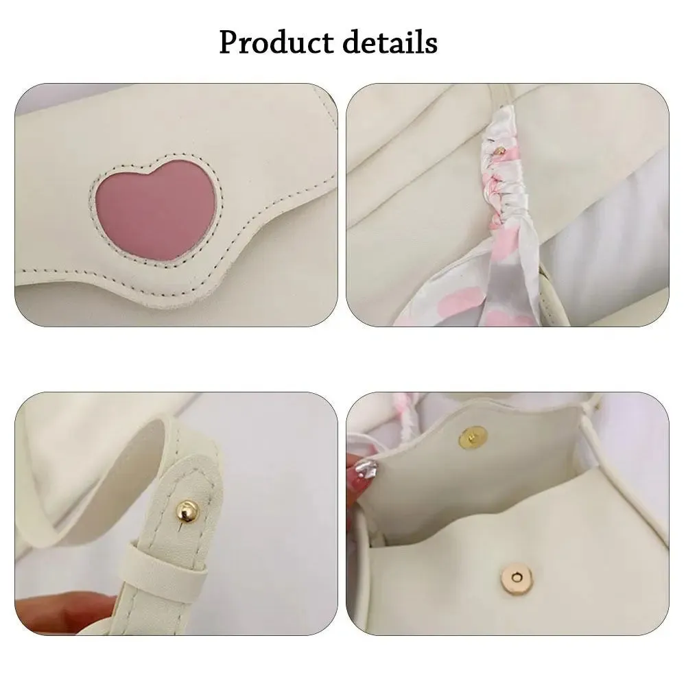 UAKISS  -  Fashion PU Leather Flap Underarm Bag Casual Women Shoulder Bags Travel Armpit Shopping Pouch Phone Pouch Handbag Clutch